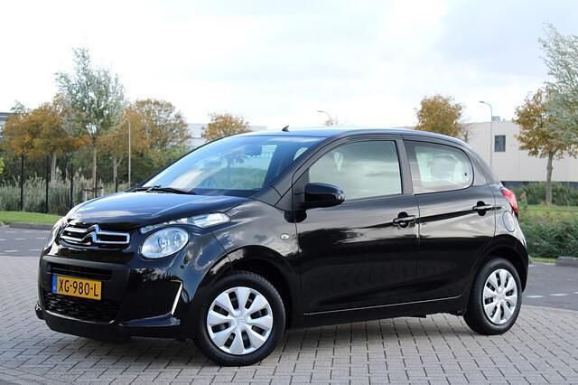 Zwart Occasion 2014 Citroën C1 Shine Hatchback | € 6.499 (Eerlijke prijs) - Afbeelding 1/4