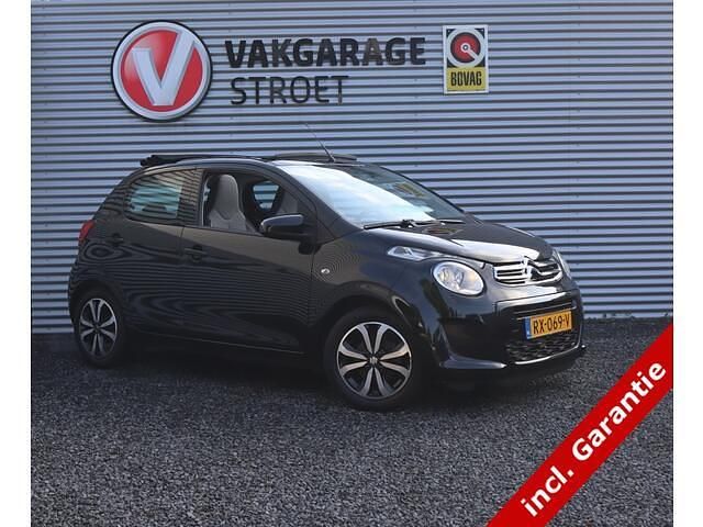Zwart Gebruikt 2018 Citroën C1 Shine Hatchback | € 7.450 (Eerlijke prijs) - Afbeelding 1/4