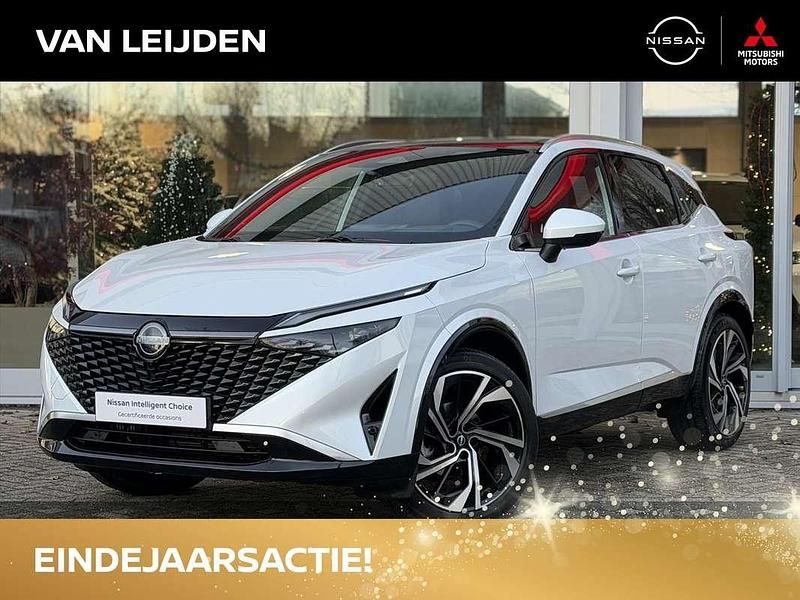Wit (metallic) Occasion 2025 Nissan Qashqai 360º SUV | € 41.950 - Afbeelding 1/4