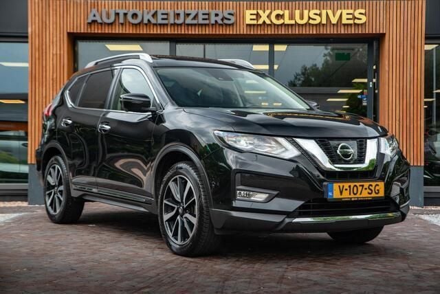 Zwart Gebruikt 2018 Nissan X-Trail Tekna SUV | € 14.900 (Super prijs) - Afbeelding 1/4