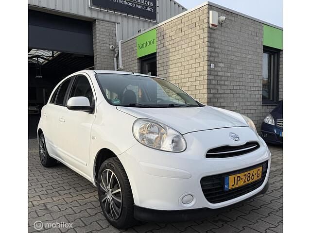 Occasion Nissan Micra Acenta 80 PK (58 kW) 2011 Wit Hatchback