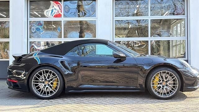 Occasion Porsche 911 Turbo S Cabriolet Sport 649 PK (477 kW) 2024 Zwart (metallic) Cabriolet
