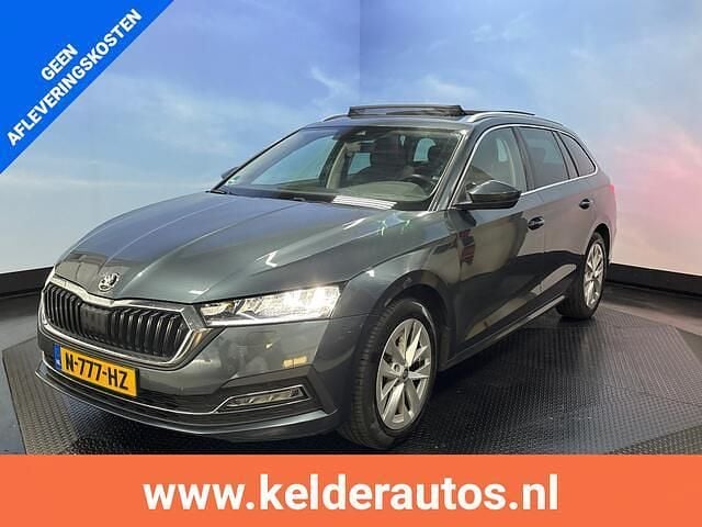 Grijs Gebruikt 2021 Skoda Octavia Business Line Stationwagen | € 15.950 (Goede deal) - Afbeelding 1/4