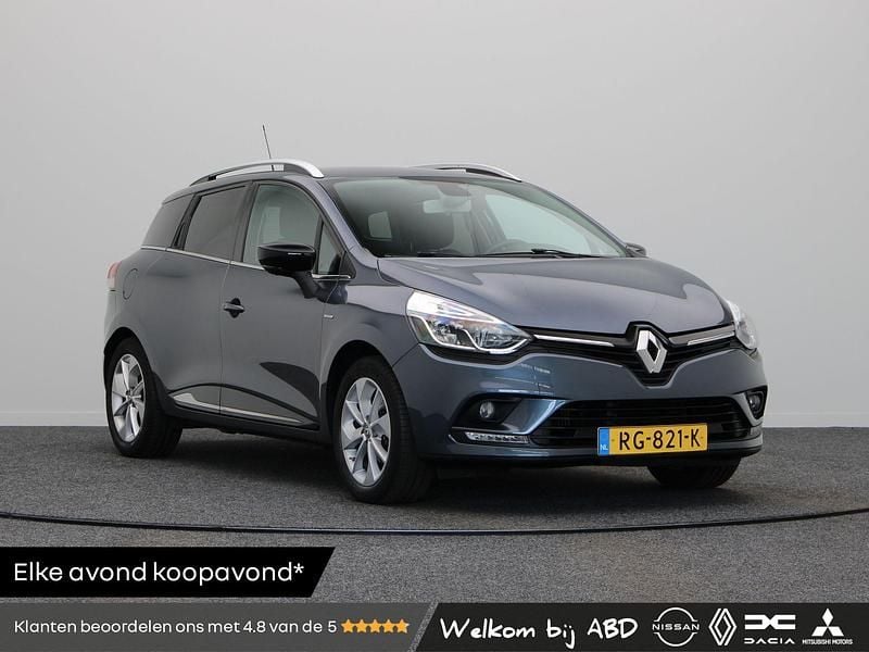 Grijs Gebruikt 2017 Renault Clio GrandTour LIMITED Stationwagen | € 10.440 (Eerlijke prijs) - Afbeelding 1/3