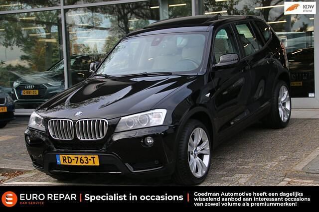 Zwart Gebruikt 2014 BMW X3 Executive SUV | € 16.795 (Super prijs) - Afbeelding 1/4