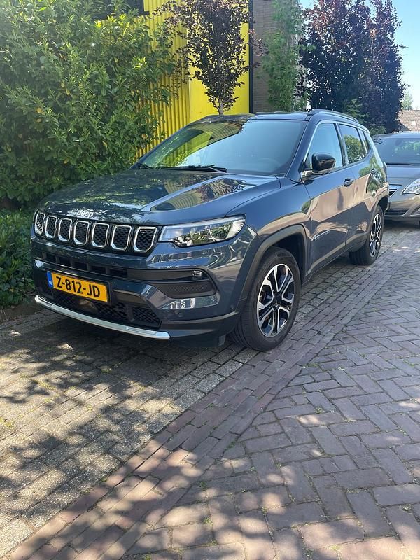 Blauw Gebruikt 2021 Jeep Compass Limited SUV | € 18.495 (Goede deal) - Afbeelding 1/4
