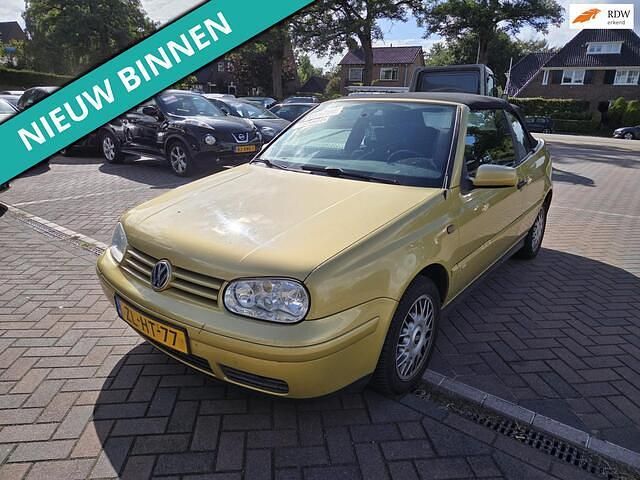 Geel Gebruikt 1999 VW Golf IV Highline Cabriolet | € 1.099 (Goede deal) - Afbeelding 1/4