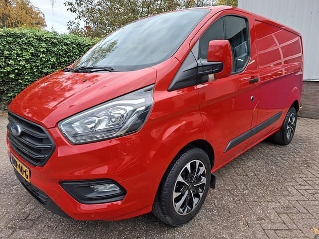 Rood Gebruikt 2021 Ford Transit Custom Van | € 13.950 (Super prijs) - Afbeelding 1/4