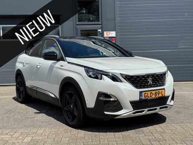 Wit Gebruikt 2018 Peugeot 3008 GT-line SUV | € 19.900 (Iets duurder) - Afbeelding 1/4