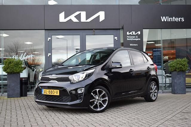 Zwart Occasion 2019 Kia Picanto Hatchback | € 11.445 (Eerlijke prijs) - Afbeelding 1/4