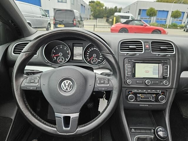 Occasion VW Golf 105 PK (77 kW) 2011 Zwart Cabriolet