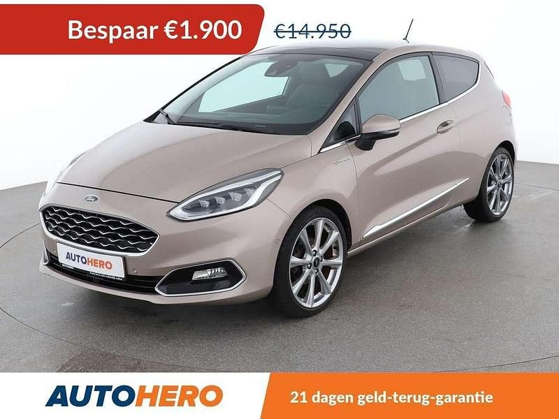 Grijs Gebruikt 2018 Ford Fiesta Vignale Hatchback | € 12.949 (Eerlijke prijs) - Afbeelding 1/3