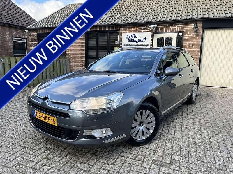 Grijs Gebruikt 2010 Citroën C5 Comfort Stationwagen | € 3.650 (Eerlijke prijs) - Afbeelding 1/4