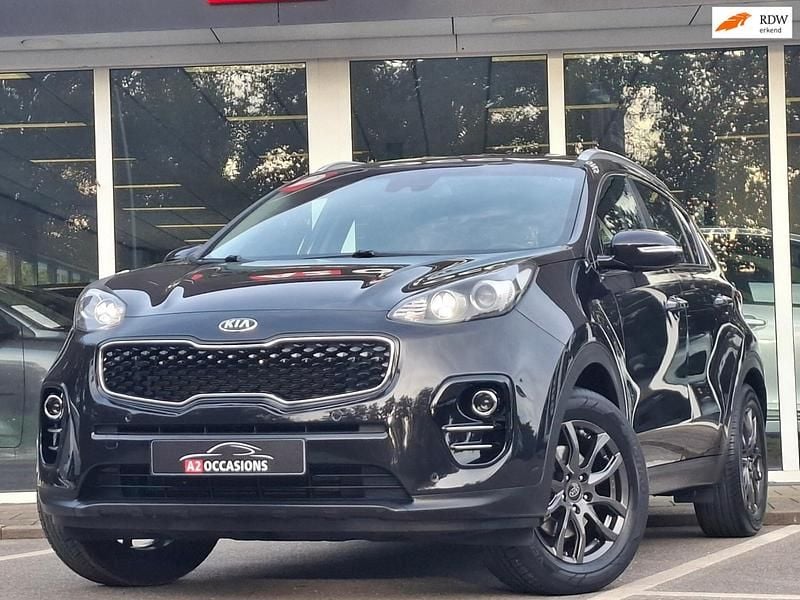 Zwart Gebruikt 2017 Kia Sportage Comfort SUV | € 18.890 (Eerlijke prijs) - Afbeelding 1/4