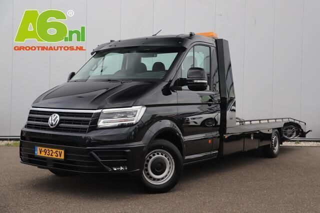 Deep black pearl effect Gebruikt 2018 VW Crafter Highline Van | € 59.900 - Afbeelding 1/4