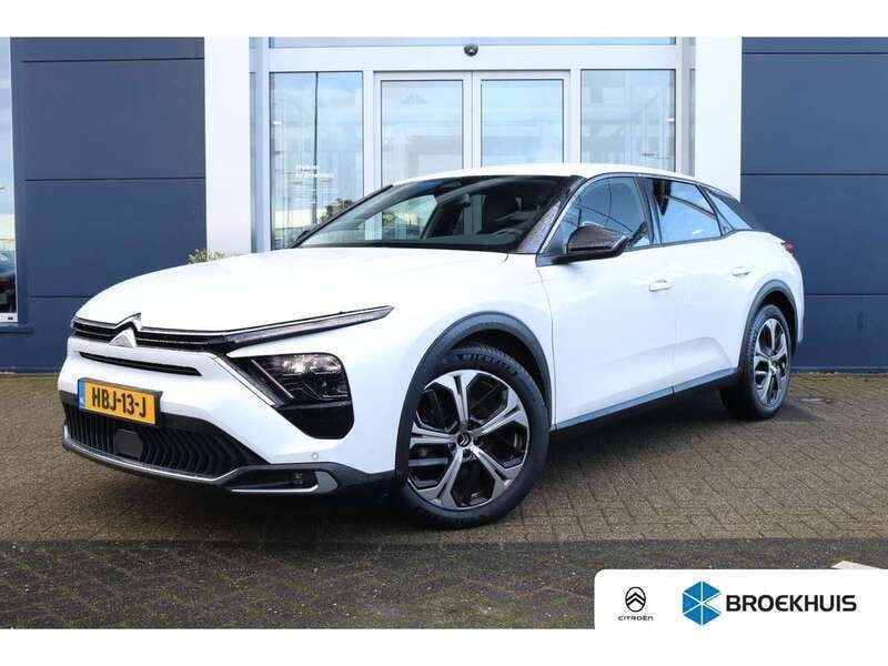 Wit, metallic lak Gebruikt 2023 Citroën C5 X Feel Stationwagen | € 21.900 (Super prijs) - Afbeelding 1/4