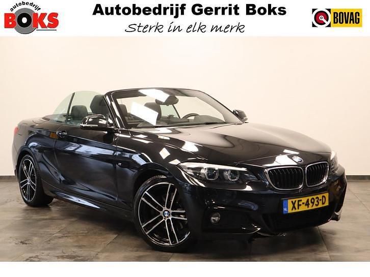 Occasion BMW 220 Executive 184 PK (135 kW) 2018 Zwart Cabriolet