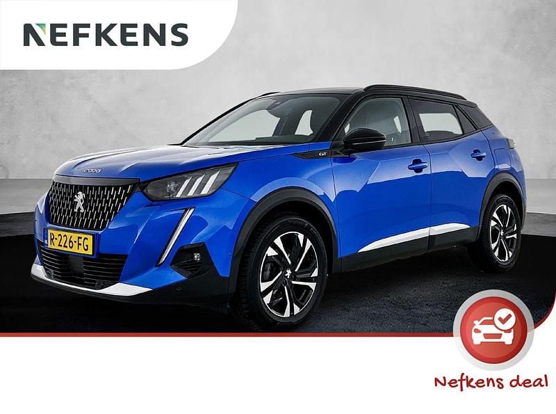 Blauw Occasion 2021 Peugeot 2008 GTi SUV | € 20.500 (Eerlijke prijs) - Afbeelding 1/3