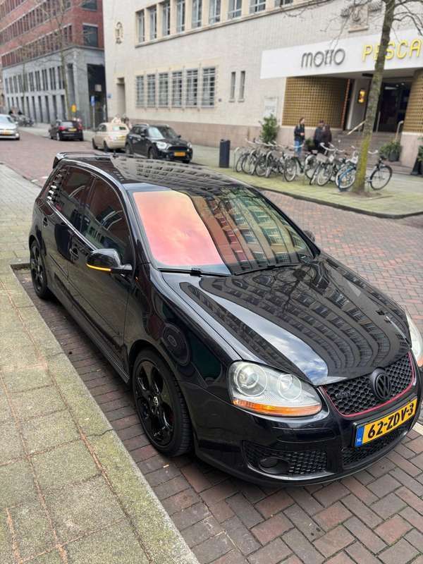 Zwart Gebruikt 2006 VW Golf V GTI Hatchback | € 4.500 - Afbeelding 1/4