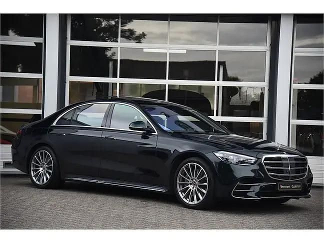 Groen Gebruikt 2023 Mercedes S400 AMG line Sedan | € 138.875 - Afbeelding 1/4