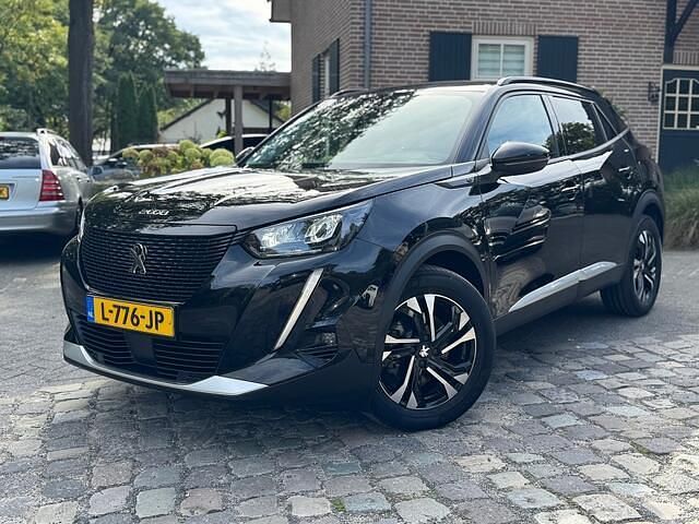 Zwart Gebruikt 2021 Peugeot e-2008 Allure SUV | € 15.888 (Eerlijke prijs) - Afbeelding 1/4