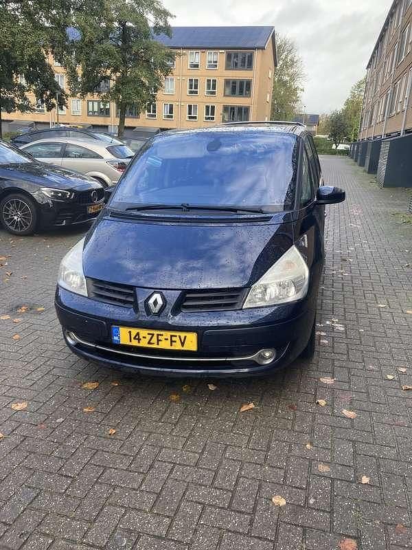 Blauw Gebruikt 2008 Renault Espace Dynamique MPV | € 1.000 - Afbeelding 1/4