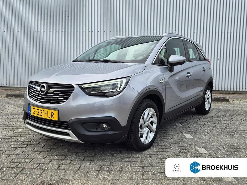 Grijs Gebruikt 2019 Opel Crossland X Innovation SUV | € 13.895 (Eerlijke prijs) - Afbeelding 1/4