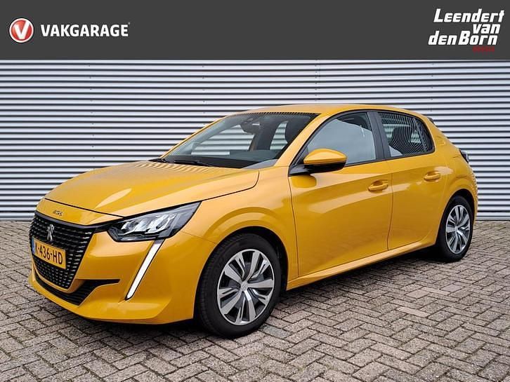 Geel Gebruikt 2021 Peugeot 208 Active Hatchback | € 11.495 (Goede deal) - Afbeelding 1/4