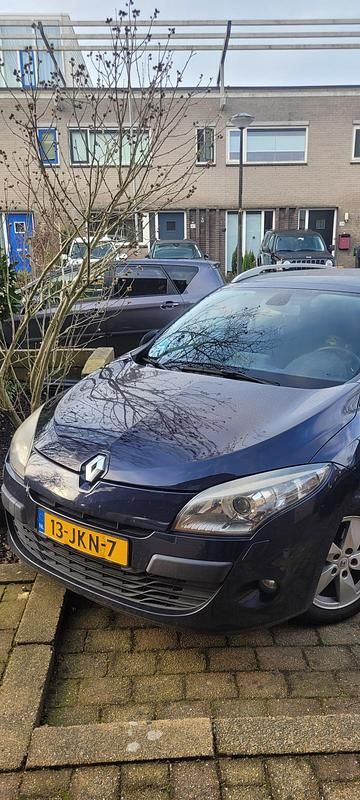Blauw Occasion 2009 Renault Mégane GrandTour Stationwagen | € 3.500 - Afbeelding 1/4