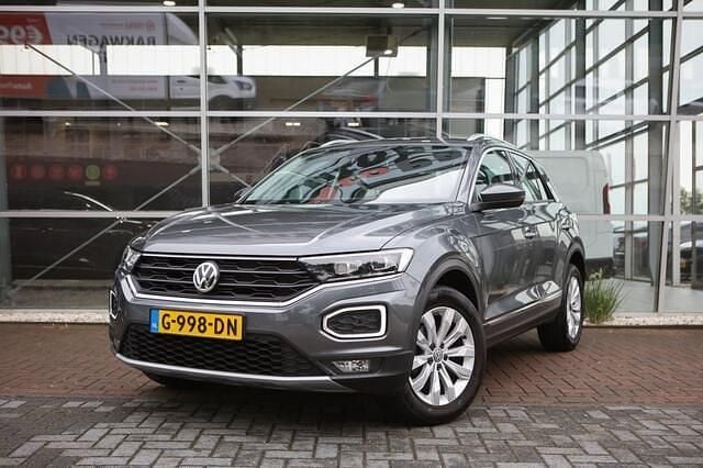 Grijs Gebruikt 2019 VW T-Roc Sport SUV | € 20.450 (Super prijs) - Afbeelding 1/4