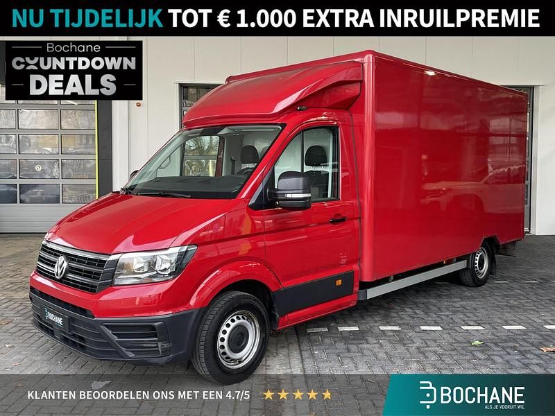 Rood Gebruikt 2022 VW Crafter Van | € 23.157 - Afbeelding 1/4