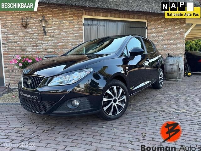 Zwart Gebruikt 2012 Seat Ibiza Sport Hatchback | € 5.250 (Eerlijke prijs) - Afbeelding 1/4