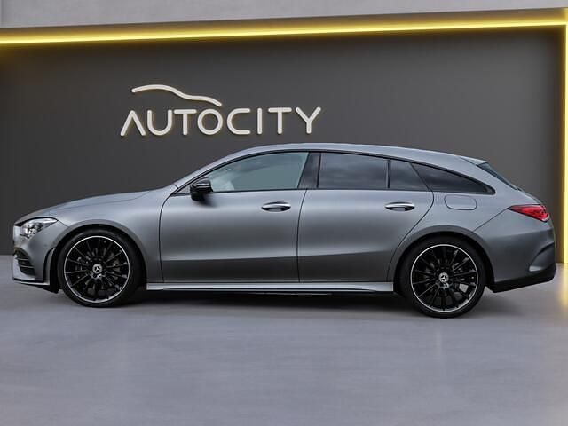 Occasion Mercedes CLA200 Shooting Brake AMG line 163 PK (119 kW) 2023 Grijs Stationwagen