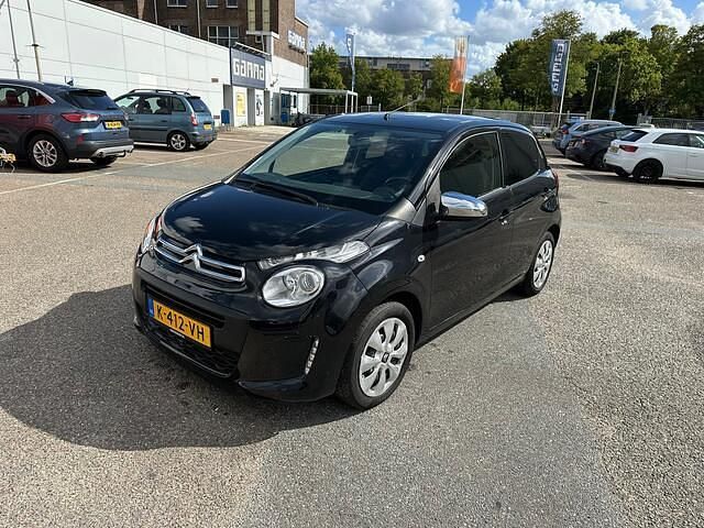 Zwart Gebruikt 2021 Citroën C1 Feel Hatchback | € 8.950 (Eerlijke prijs) - Afbeelding 1/4
