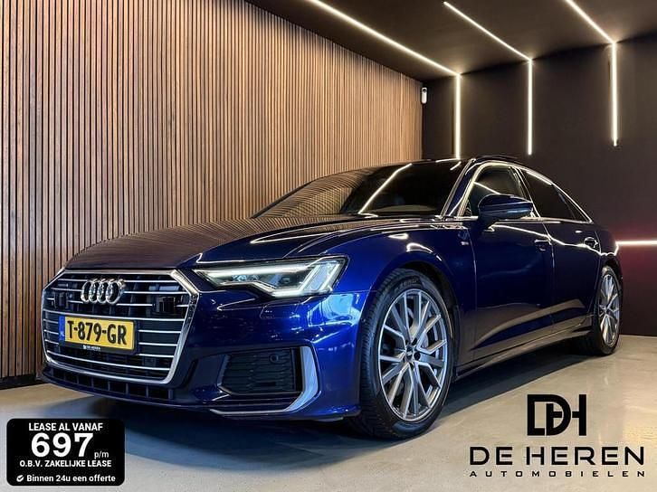 Blauw Occasion 2019 Audi A6 Design Sedan | € 43.499 (Eerlijke prijs) - Afbeelding 1/4