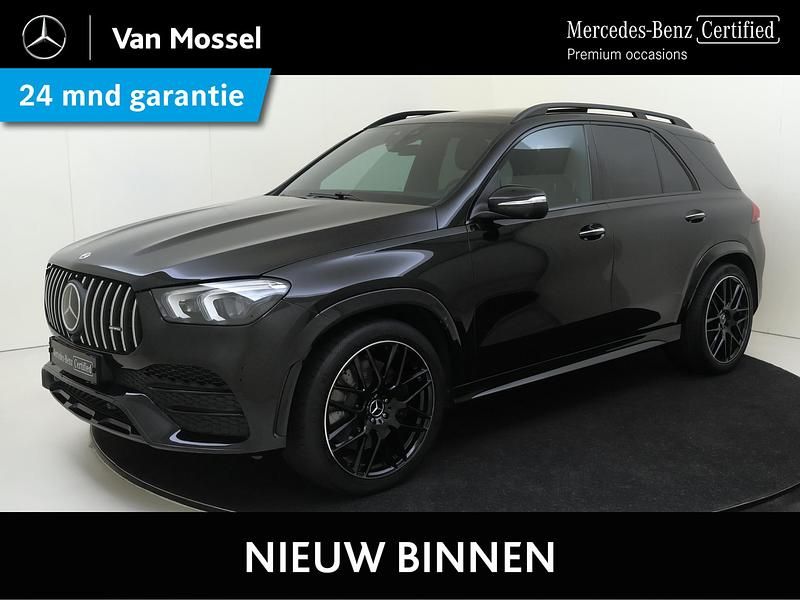 Zwart Gebruikt 2022 Mercedes GLE450 AMG Premium Plus SUV | € 69.945 (Goede deal) - Afbeelding 1/4