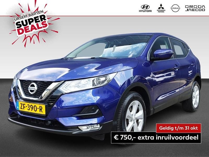 Blauw Gebruikt 2019 Nissan Qashqai Acenta SUV | € 19.930 (Goede deal) - Afbeelding 1/4