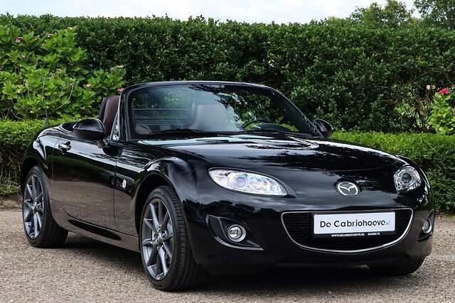 Zwart Gebruikt 2012 Mazda MX5 Cabriolet | € 15.950 (Eerlijke prijs) - Afbeelding 1/4