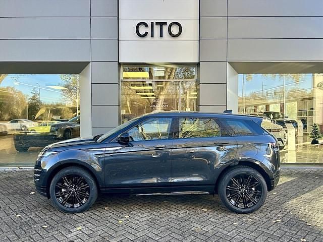 Occasion Land Rover Range Rover evoque R-Dynamic 309 PK (227 kW) 2024 Carpathian grey (grijs metallic)zwart SUV