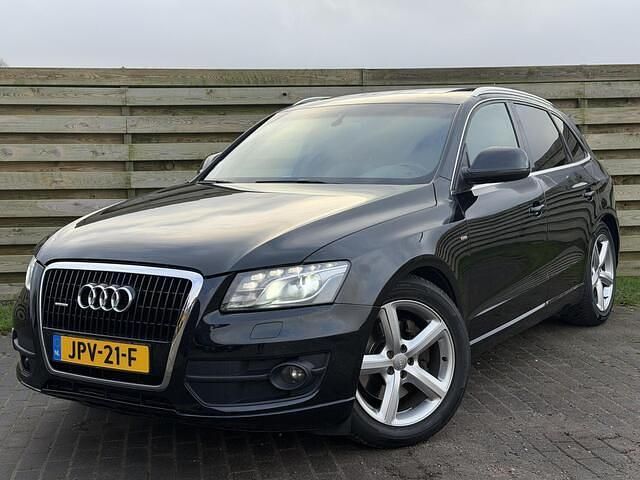 Zwart Gebruikt 2010 Audi Q5 S-Line SUV | € 15.995 (Eerlijke prijs) - Afbeelding 1/4