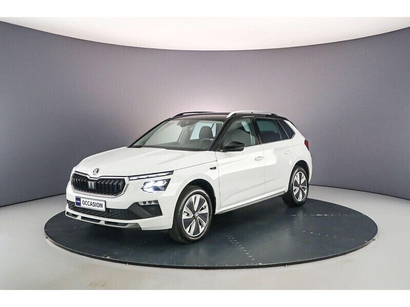 Moon white / zwart dak Gebruikt 2024 Skoda Kamiq Selection SUV | € 33.400 - Afbeelding 1/4