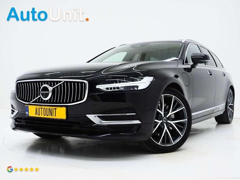 Zwart (metallic) Gebruikt 2020 Volvo V90 Inscription Stationwagen | € 29.840 (Eerlijke prijs) - Afbeelding 1/4