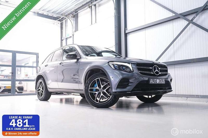 Grijs Gebruikt 2017 Mercedes GLC350 Premium Plus SUV | € 29.990 (Eerlijke prijs) - Afbeelding 1/4