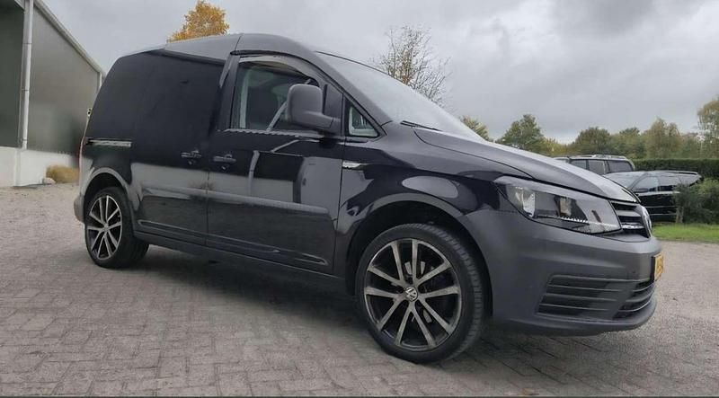 Zwart Gebruikt 2019 VW Caddy MPV | € 8.500 (Super prijs) - Afbeelding 1/4