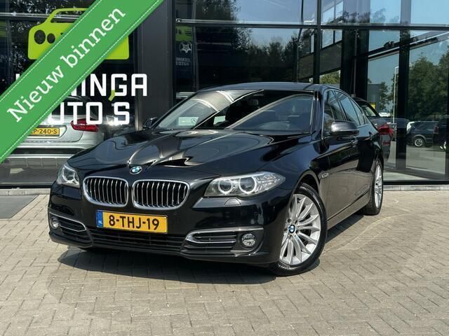 Zwart Gebruikt 2014 BMW 520 Comfort Edition Sedan | € 16.900 (Eerlijke prijs) - Afbeelding 1/4