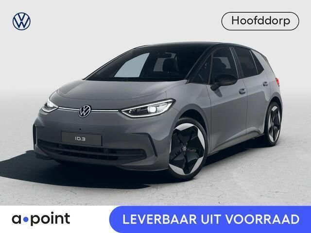 Zwart Nieuw 2025 VW ID.3 Pro Hatchback | € 42.615 (Duur) - Afbeelding 1/4