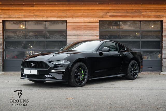 Zwart Gebruikt 2018 Ford Mustang Fastback Coupé | € 37.950 - Afbeelding 1/4