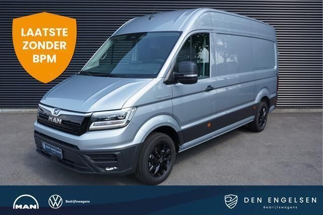 Zilver Nieuw 2024 MAN TGE Van | € 43.200 (Super prijs) - Afbeelding 1/4
