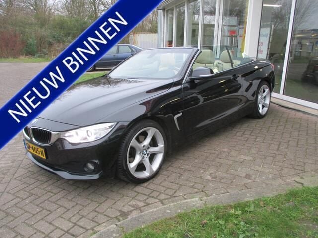 Zwart Gebruikt 2014 BMW 420 Executive Cabriolet | € 19.960 (Eerlijke prijs) - Afbeelding 1/4
