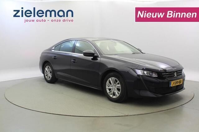 Blauw, metallic lak Gebruikt 2020 Peugeot 508 Active Hatchback | € 16.845 (Eerlijke prijs) - Afbeelding 1/4
